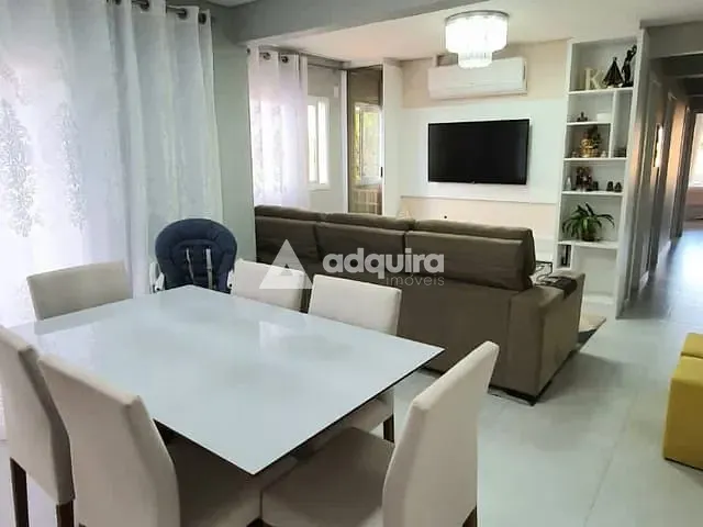 Apartamento 3 quartos e 2 banheiros, à venda, no bairro Oficinas em Ponta Grossa