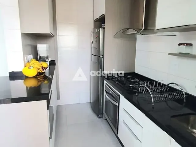 Apartamento 3 quartos e 2 banheiros, à venda, no bairro Oficinas em Ponta Grossa