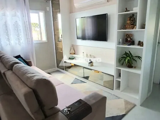 Apartamento 3 quartos e 2 banheiros, à venda, no bairro Oficinas em Ponta Grossa