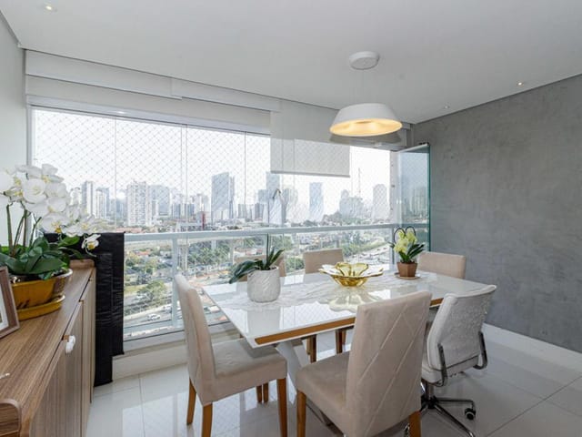 Apartamento com 67m² 2 quartos e 2 banheiros, à venda, no bairro Brooklin Paulista em São Paulo