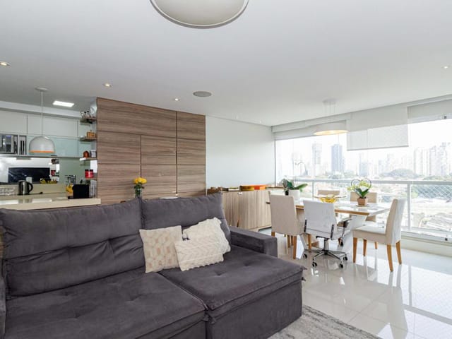 Apartamento com 67m² 2 quartos e 2 banheiros, à venda, no bairro Brooklin Paulista em São Paulo