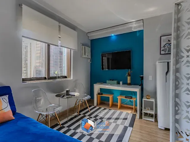 Apartamento com 28m² 1 quarto e 1 banheiro, à venda, no bairro Moema em São Paulo