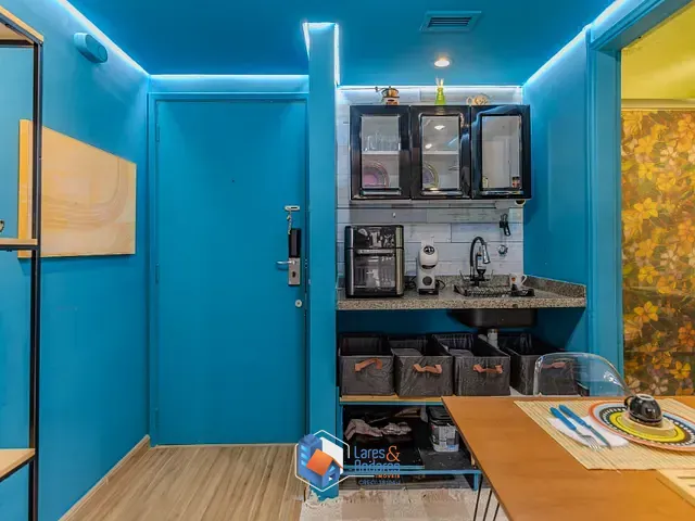 Apartamento com 28m² 1 quarto e 1 banheiro, à venda, no bairro Moema em São Paulo