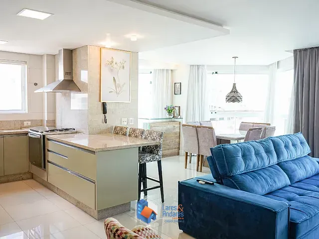 Apartamento com 137m² 3 quartos e 4 banheiros, à venda, no bairro Centro em Balneário Camboriú