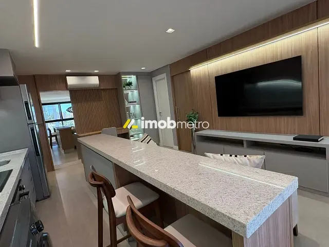 Apartamento 1 quarto e 2 banheiros, para alugar, no bairro Nova Campinas em Campinas
