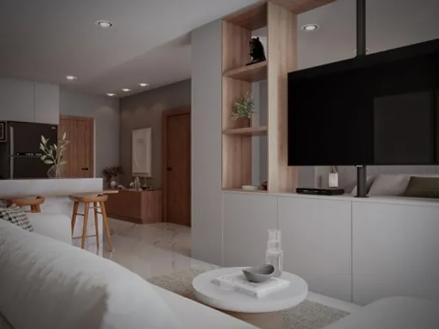 Foto do Apartamento - Apartamento para venda em Canasvieiras com 2 quartos, sendo 2 suítes, 69m² | Lares e Andares Imóveis