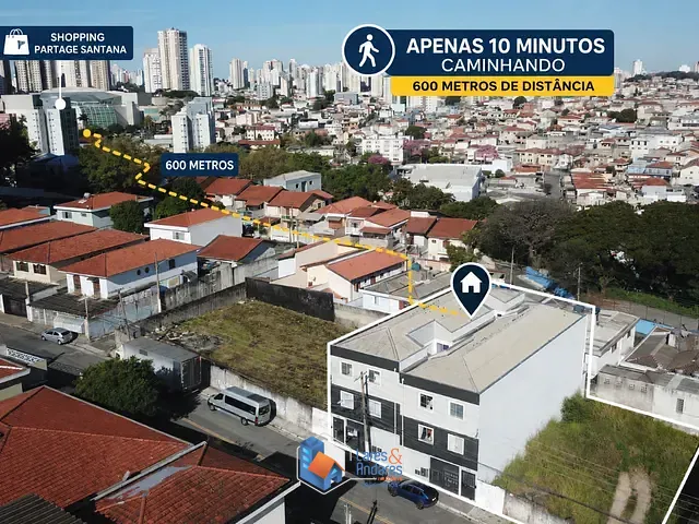 Apartamento com 42m² 2 quartos e 1 banheiro, à venda, no bairro Lauzane Paulista em São Paulo