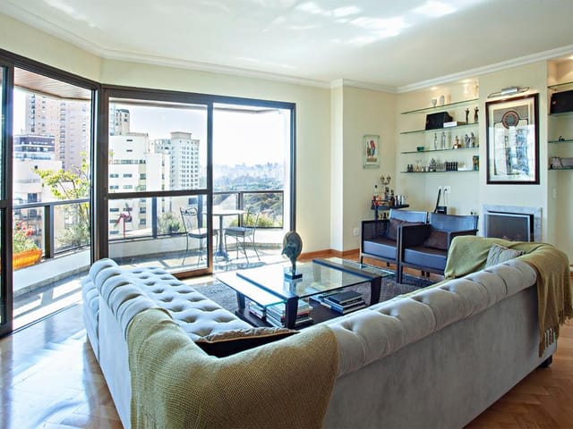 Apartamento com 280m² 4 quartos e 4 banheiros, à venda, no bairro Indianópolis em São Paulo