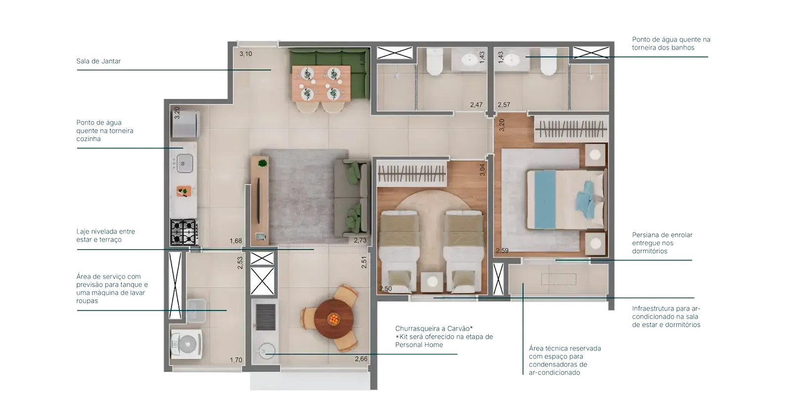 Apartamento em Campo Belo — foto 2