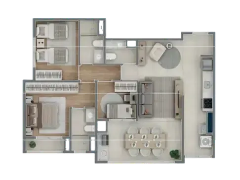 Apartamento em Campo Belo — foto 2