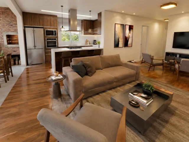 Foto do Apartamento - Apartamento para venda em Tabuleiro (Monte Alegre) com 2 quartos, sendo 2 suítes, 77,000m² | Lares e Andares Imóveis
