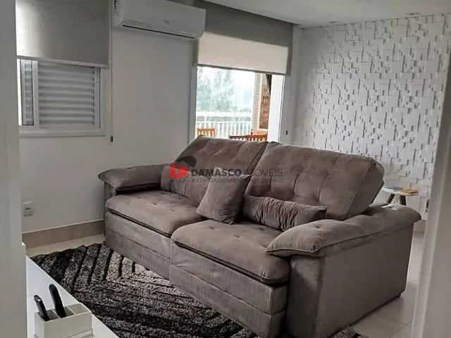 Apartamento com 89m² 2 quartos e 3 banheiros, para alugar, no bairro Jardim Sao Caetano em São Caetano do Sul