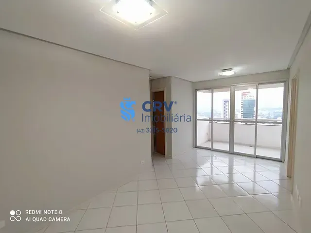 Apartamento com 55m² 1 quarto e 1 banheiro, para alugar, no bairro Jardim Higienópolis em Londrina