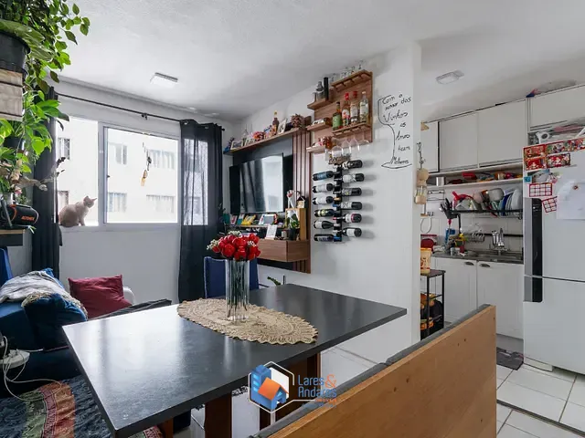 Apartamento com 43m² 2 quartos e 1 banheiro, à venda, no bairro Vila Andrade em São Paulo
