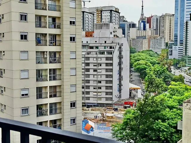Apartamento com 25m² 1 quarto e 1 banheiro, à venda, no bairro Bela Vista em São Paulo