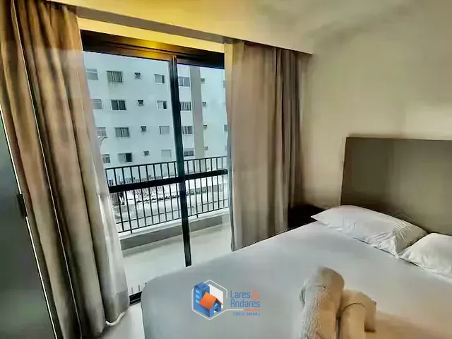 Apartamento com 25m² 1 quarto e 1 banheiro, à venda, no bairro Bela Vista em São Paulo