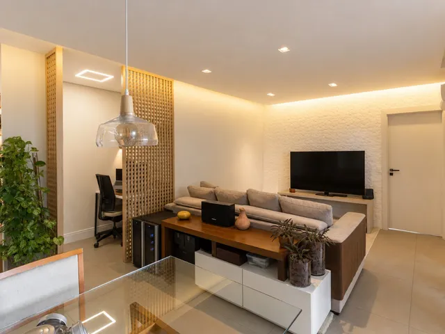 Foto do Apartamento - Apartamento para venda em Alphaville com 1 quarto, sendo 1 suíte, 95m² | Lares e Andares Imóveis
