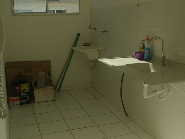 Apartamento 2 quartos e 1 banheiro, à venda, no bairro Vila Mariana em Aparecida