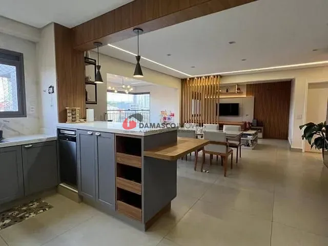 Apartamento 3 quartos e 3 banheiros, à venda, no bairro Jardim Paraiso em Santo André