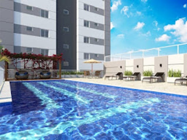 Foto do Apartamento - Apartamento à venda - Torre Santorini - (Entrega  Abril 2022) -Andar Alto - face norte - 65m² útil, 03 dorm.  (01 suíte) - Alto da Av. Inglaterra- Londrina-PR. | Guepardo Imob