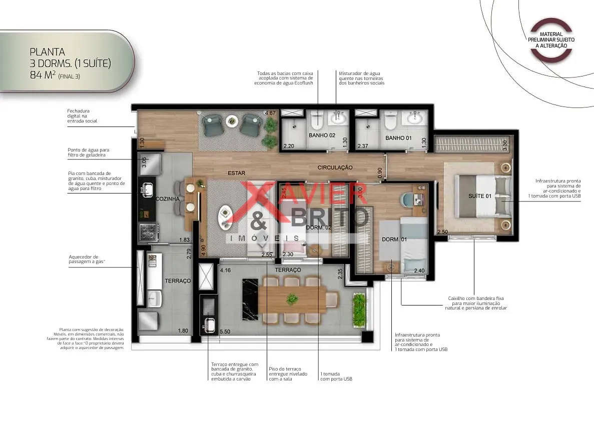 Apartamento, 3 quartos, 84 m² - Foto 33