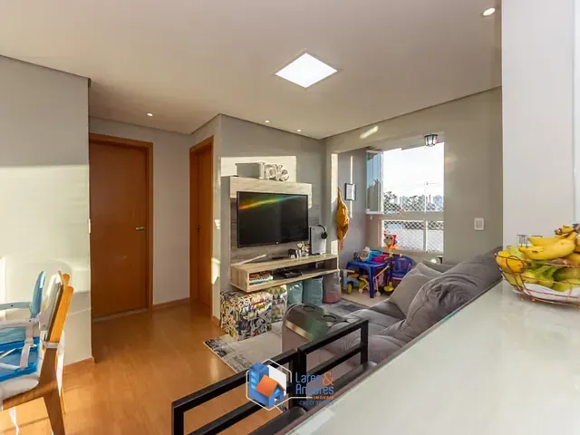 Apartamento com 56m² 2 quartos e 1 banheiro, à venda, no bairro Utinga em Santo André