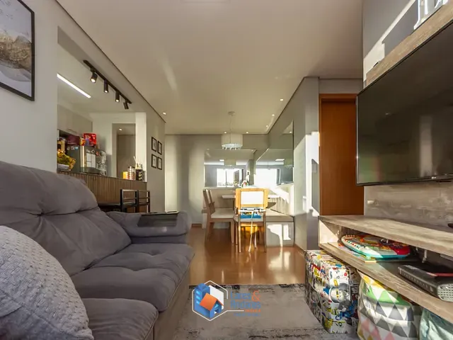 Apartamento com 56m² 2 quartos e 1 banheiro, à venda, no bairro Utinga em Santo André