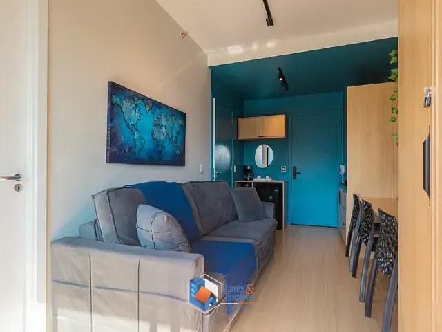 Apartamento com 34m² 1 quarto e 1 banheiro, à venda, no bairro Santo Amaro em São Paulo