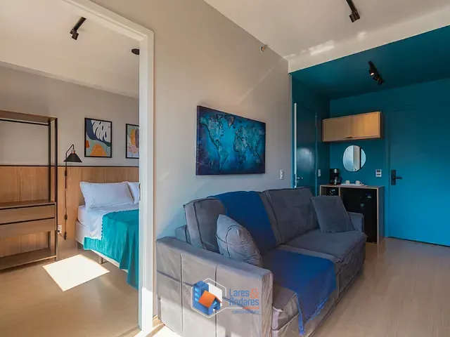 Apartamento com 34m² 1 quarto e 1 banheiro, à venda, no bairro Santo Amaro em São Paulo