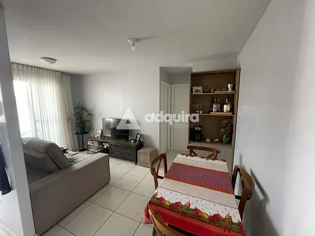 Apartamento 2 quartos e 1 banheiro, à venda, no bairro Colônia Dona Luíza em Ponta Grossa