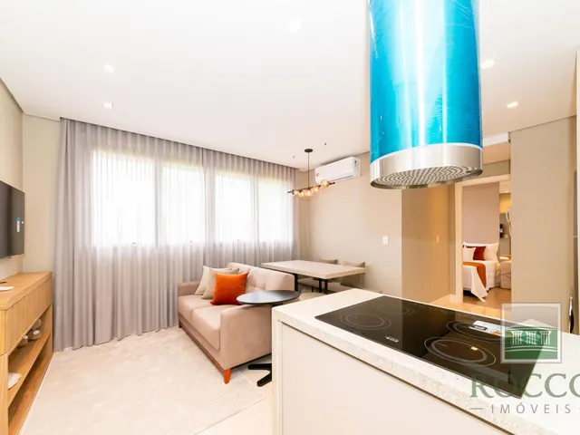 Apartamento 1 quarto e 2 banheiros, para alugar, no bairro São Francisco em Curitiba