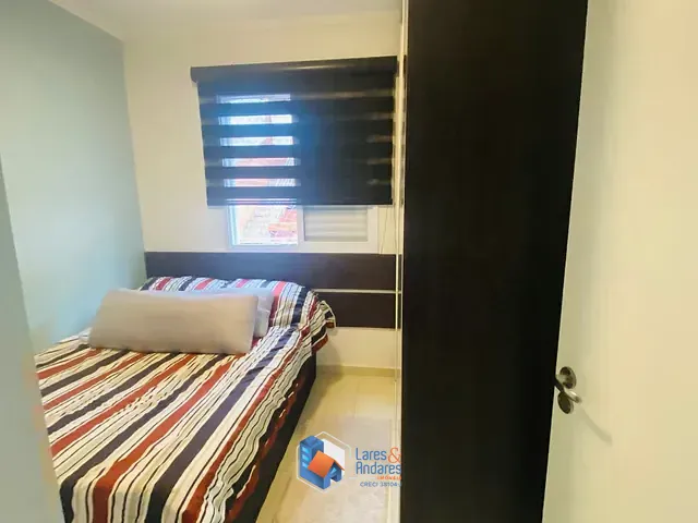 Apartamento com 48m² 2 quartos e 1 banheiro, à venda, no bairro Parque das Nações em Santo André