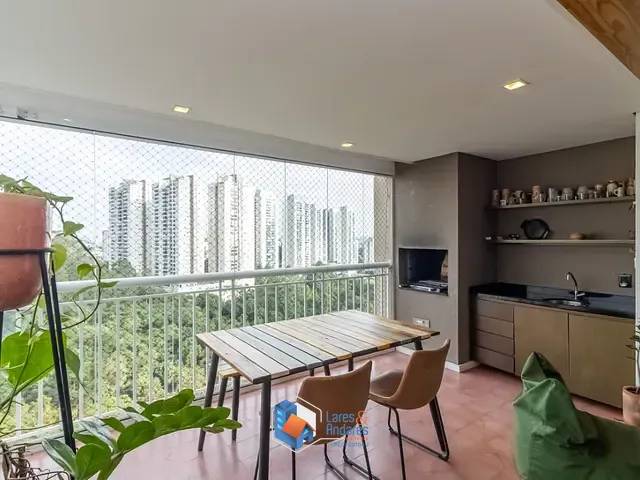Apartamento com 107m² 2 quartos e 4 banheiros, à venda, no bairro Vila Andrade em São Paulo