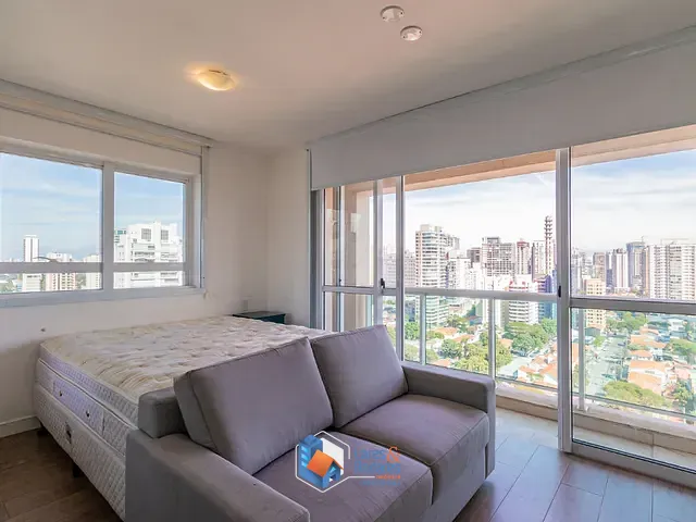 Apartamento com 50m² 1 quarto e 1 banheiro, à venda, no bairro Brooklin em São Paulo
