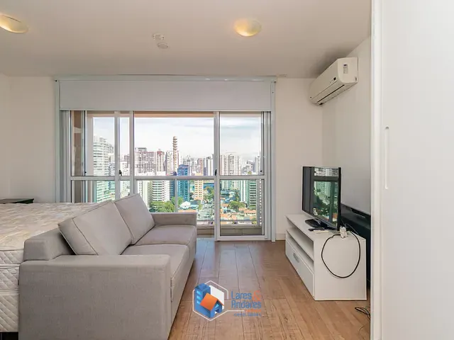 Apartamento com 50m² 1 quarto e 1 banheiro, à venda, no bairro Brooklin em São Paulo