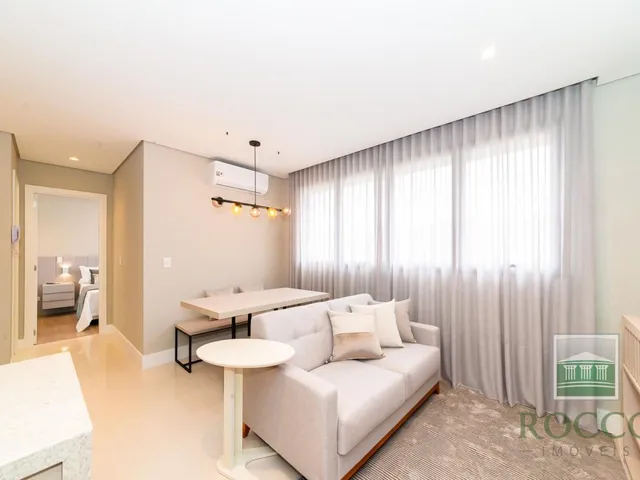 Apartamento 1 quarto e 2 banheiros, para alugar, no bairro São Francisco em Curitiba