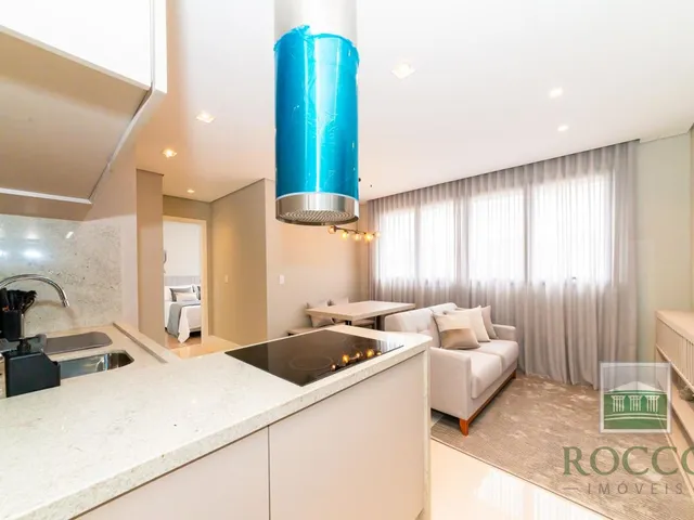 Apartamento 1 quarto e 2 banheiros, para alugar, no bairro São Francisco em Curitiba