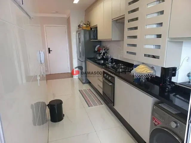 Apartamento com 90m² 2 quartos e 2 banheiros, à venda, no bairro Vila Bastos em Santo André