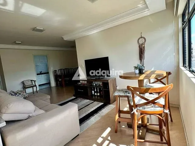 Apartamento 3 quartos e 2 banheiros, à venda, no bairro Estrela em Ponta Grossa