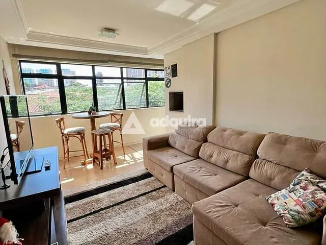 Apartamento 3 quartos e 2 banheiros, à venda, no bairro Estrela em Ponta Grossa