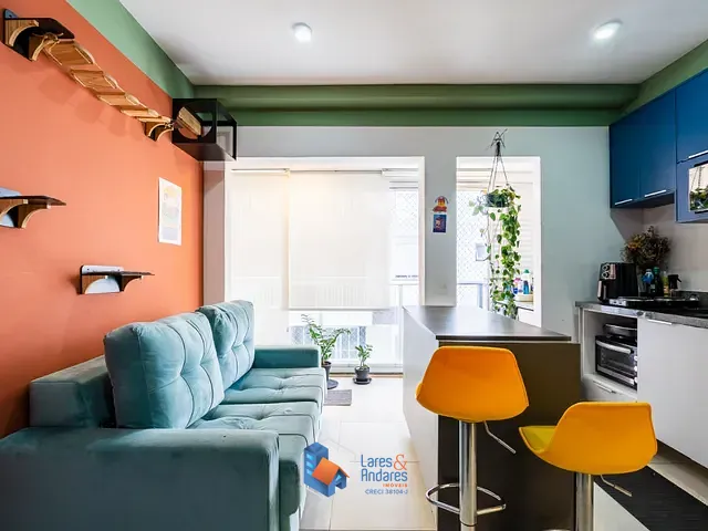 Apartamento com 47m² 2 quartos e 2 banheiros, à venda, no bairro Vila Mariana em São Paulo
