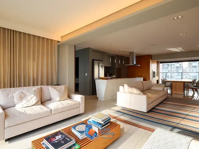 Apartamento com 145m² 3 quartos e 5 banheiros, à venda, no bairro Brooklin em São Paulo
