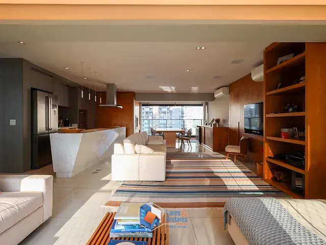 Apartamento com 145m² 3 quartos e 5 banheiros, à venda, no bairro Brooklin em São Paulo
