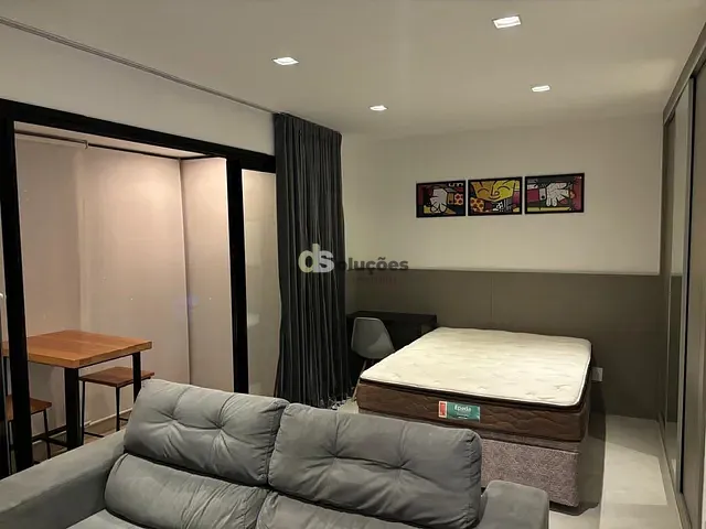 Apartamento 1 quarto e 1 banheiro, para alugar, no bairro Campo Belo em São Paulo