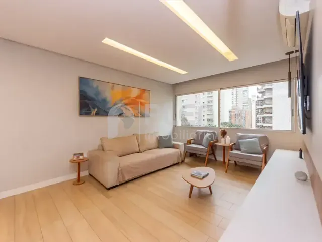 Apartamento 3 quartos e 2 banheiros, à venda, no bairro Indianópolis em São Paulo