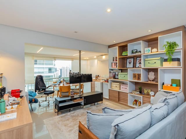 Apartamento com 71m² 2 quartos e 2 banheiros, à venda, no bairro Cidade Monções em São Paulo