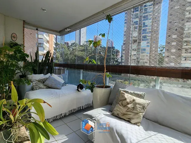 Apartamento com 163m² 3 quartos e 3 banheiros, à venda, no bairro Vila Andrade em São Paulo