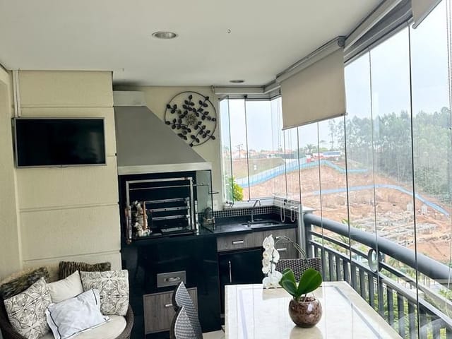Apartamento com 122m² 3 quartos e 4 banheiros, à venda, no bairro Tamboré em Santana de Parnaíba