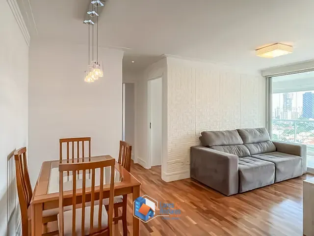 Apartamento com 125m² 2 quartos e 2 banheiros, à venda, no bairro Brooklin Paulista em São Paulo