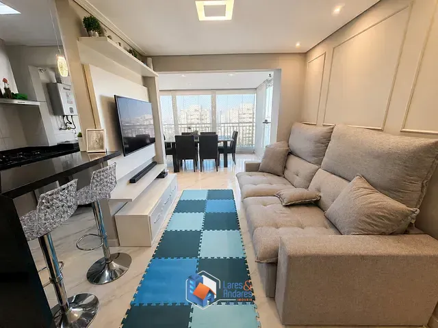 Apartamento com 61m² 2 quartos e 2 banheiros, à venda, no bairro Vila Monte Alegre em São Paulo